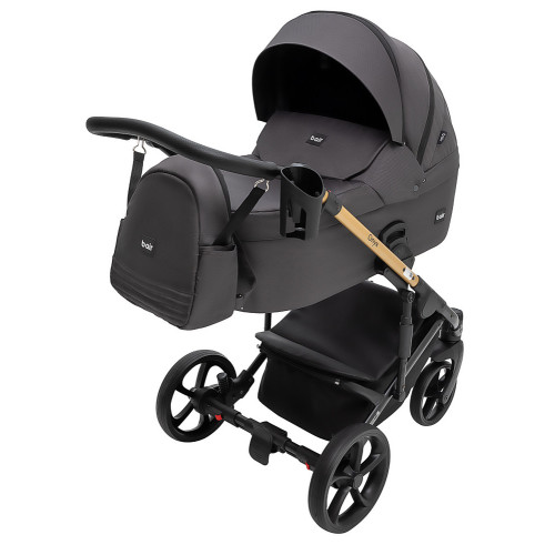 Коляска 2 в 1 Bair Onyx Soft OS-747 чорний — 6047 Коляска 2 в 1 Bair Onyx Soft OS-747 чорний — 6047