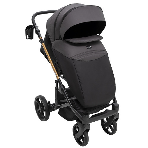 Коляска 2 в 1 Bair Onyx Soft OS-747 чорний — 6047 Коляска 2 в 1 Bair Onyx Soft OS-747 чорний — 6047