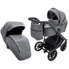Коляска 2 в 1 Bair Vega ECO VE-47 темно-сірий