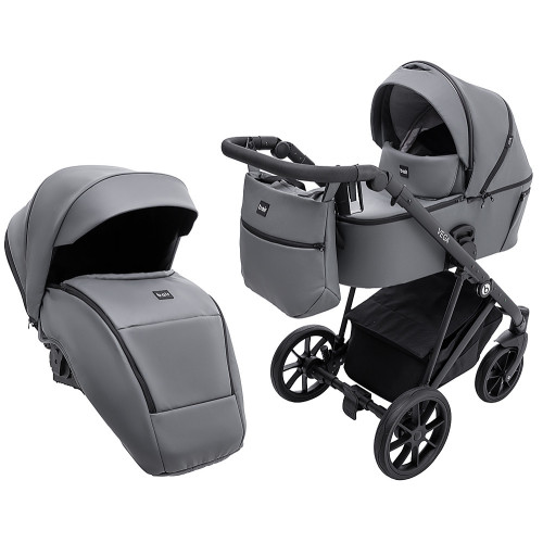 Коляска 2 в 1 Bair Vega ECO VE-47 темно-серый