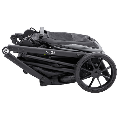 Коляска 2 в 1 Bair Vega ECO VE-47 темно-сірий — 6066