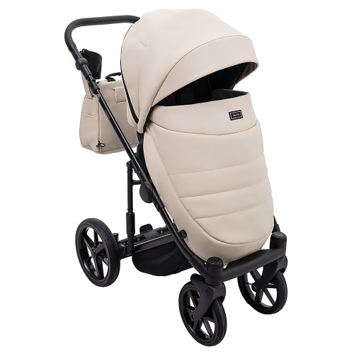 Коляска 2в1 Adamex Locco Eco SA-8 бежевий — 5665