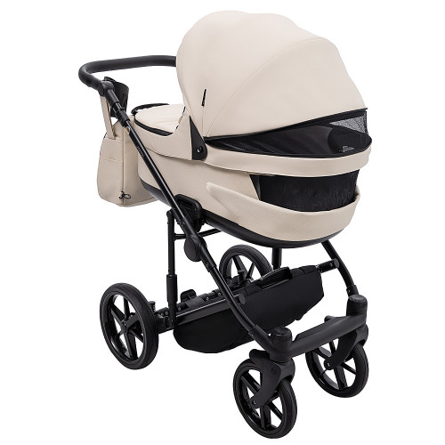 Коляска 2в1 Adamex Locco Eco SA-8 бежевий — 5665