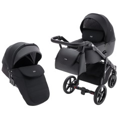 Коляска 2 в 1 Bair Bonita PS-1 чорний