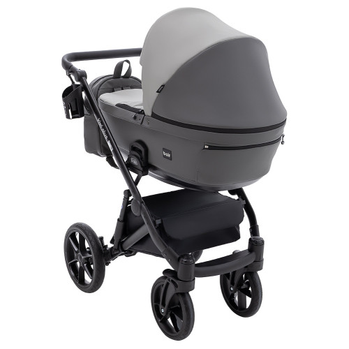 Коляска 2 в 1 Bair Kiwi Plus ECO BKP-21/15 серый / графит — 6034 Коляска 2 в 1 Bair Kiwi Plus ECO BKP-21/15 серый / графит — 6034