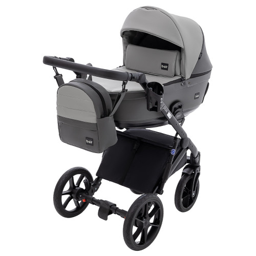 Коляска 2 в 1 Bair Kiwi Plus ECO BKP-21/15 серый / графит — 6034 Коляска 2 в 1 Bair Kiwi Plus ECO BKP-21/15 серый / графит — 6034