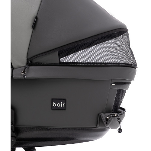 Коляска 2 в 1 Bair Kiwi Plus ECO BKP-21/15 серый / графит — 6034 Коляска 2 в 1 Bair Kiwi Plus ECO BKP-21/15 серый / графит — 6034