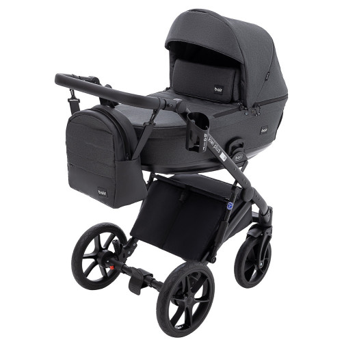 Коляска 2 в 1 Bair Kiwi Plus Soft BKP-219 графит — 6042 Коляска 2 в 1 Bair Kiwi Plus Soft BKP-219 графит — 6042