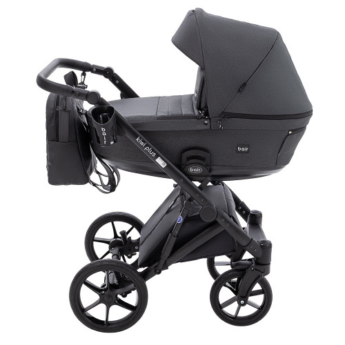Коляска 2 в 1 Bair Kiwi Plus Soft BKP-219 графит — 6042 Коляска 2 в 1 Bair Kiwi Plus Soft BKP-219 графит — 6042