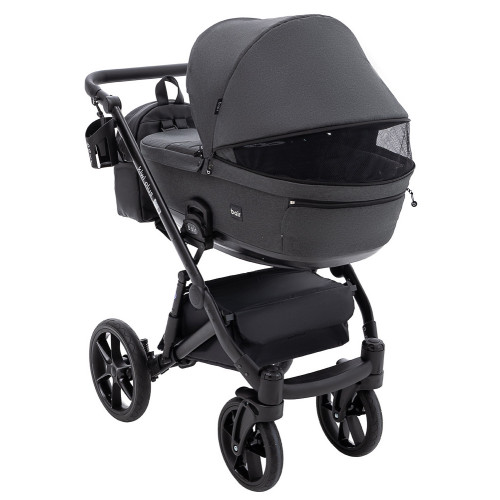 Коляска 2 в 1 Bair Kiwi Plus Soft BKP-219 графит — 6042 Коляска 2 в 1 Bair Kiwi Plus Soft BKP-219 графит — 6042