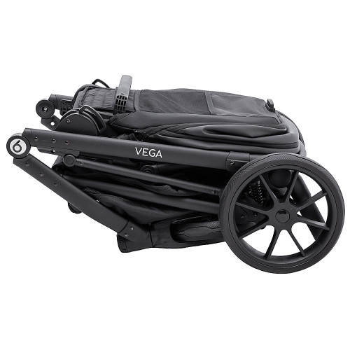 Коляска 2 в 1 Bair Vega ECO VE-12 чорний — 6067 Коляска 2 в 1 Bair Vega ECO VE-12 чорний — 6067
