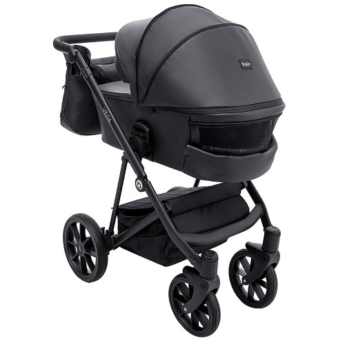 Коляска 2 в 1 Bair Vega ECO VE-12 чорний — 6067 Коляска 2 в 1 Bair Vega ECO VE-12 чорний — 6067