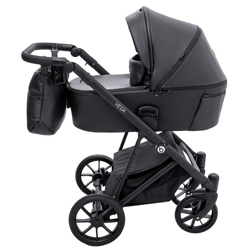 Коляска 2 в 1 Bair Vega ECO VE-12 чорний — 6067 Коляска 2 в 1 Bair Vega ECO VE-12 чорний — 6067