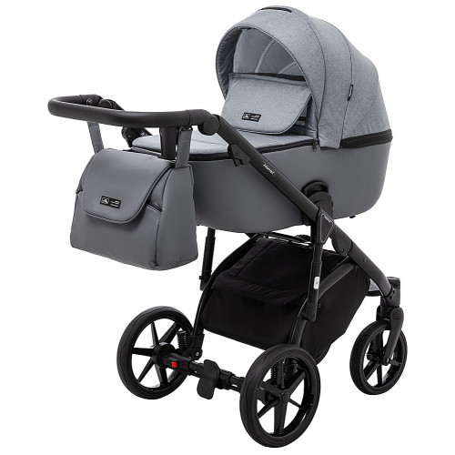 Коляска 2 в 1 Adamex Nola PS-113 графіт — 14979