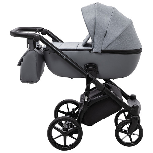 Коляска 2 в 1 Adamex Nola PS-113 графіт — 14979