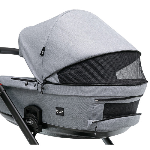 Коляска 2 в 1 для двійні Bair Kiwi DUO Soft BKP-218 сірий — 15007 Коляска 2 в 1 для двійні Bair Kiwi DUO Soft BKP-218 сірий — 15007