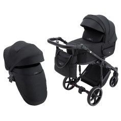 Коляска 2в1 Adamex Zico Lux TK-53 чорний