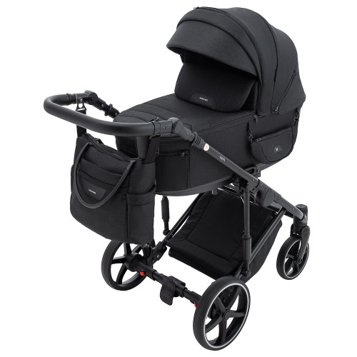 Коляска 2в1 Adamex Zico Lux TK-53 чорний — 5716