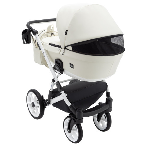 Коляска 2 в 1 Bair Kiwi White ECO BKW-24 слоновая кость — 5962 Коляска 2 в 1 Bair Kiwi White ECO BKW-24 слоновая кость — 5962