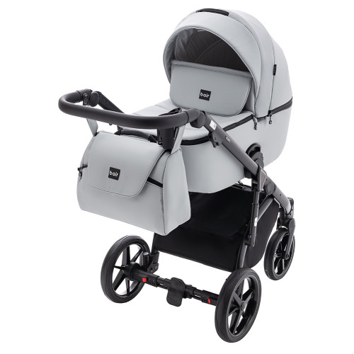 Коляска 2 в 1 Bair Bonita ECO SA-3 світло-сірий — 6029