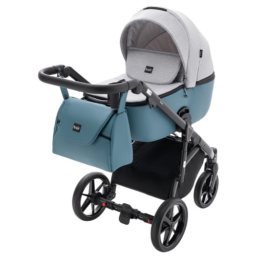 Коляска 2 в 1 Bair Bonita PS-158 сірий — 6018