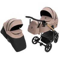 Коляска 2 в 1 Bair Onyx Soft OS-455 капучино.