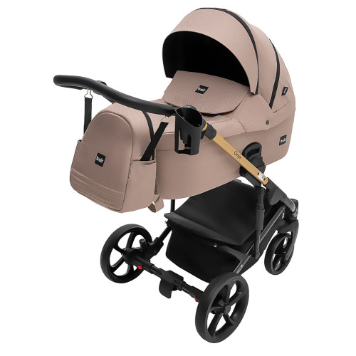 Коляска 2 в 1 Bair Onyx Soft OS-455 капучіно — 6048 Коляска 2 в 1 Bair Onyx Soft OS-455 капучіно — 6048