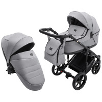 Коляска 2в1 Adamex Locco Tip TK-83 серый