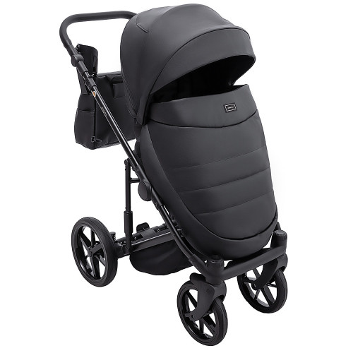 Коляска 2в1 Adamex Locco Eco SA-2 чорний — 5669