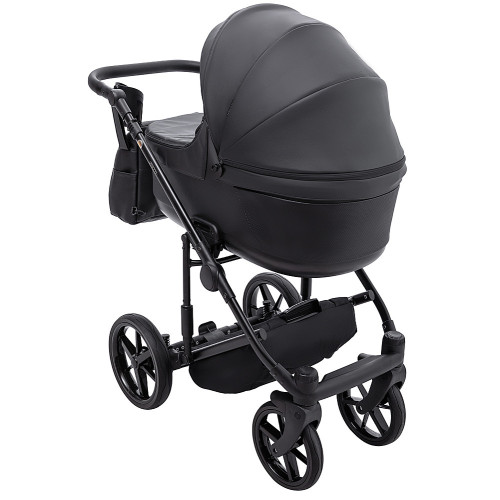 Коляска 2в1 Adamex Locco Eco SA-2 чорний — 5669