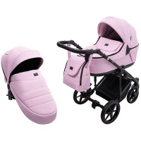 Коляска 2в1 Adamex Locco Eco SA-16 розовый