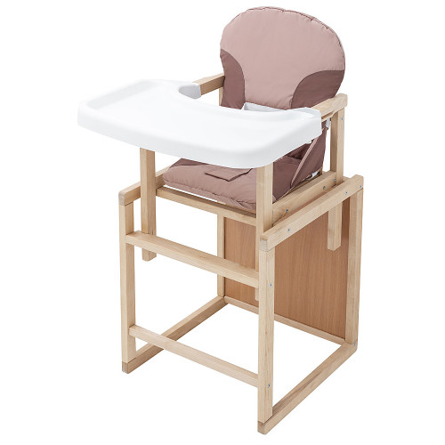 Стільчик-трансформер Поні-230 еко Babyroom капучино/шоколад — 5559