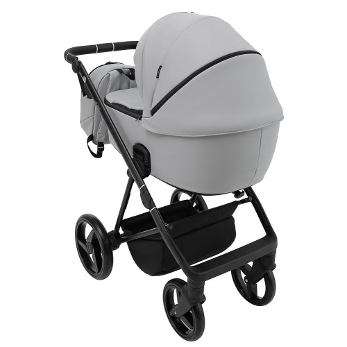Коляска 2в1 Adamex Blanc Eco SA-3 светло-серый — 5694 Коляска 2в1 Adamex Blanc Eco SA-3 светло-серый — 5694