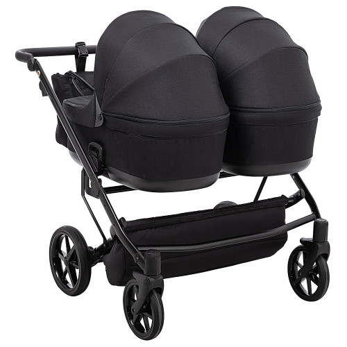 Коляска 2 в 1 для двійні Adamex Leo Duo Tip TK-53 чорний — 14973 Коляска 2 в 1 для двійні Adamex Leo Duo Tip TK-53 чорний — 14973