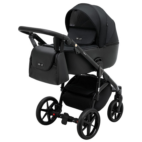 Коляска 2 в 1 Adamex Nola PS-1 чорний — 14980 Коляска 2 в 1 Adamex Nola PS-1 чорний — 14980