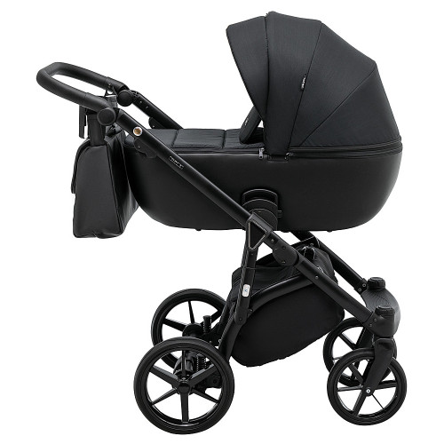 Коляска 2 в 1 Adamex Nola PS-1 чорний — 14980 Коляска 2 в 1 Adamex Nola PS-1 чорний — 14980