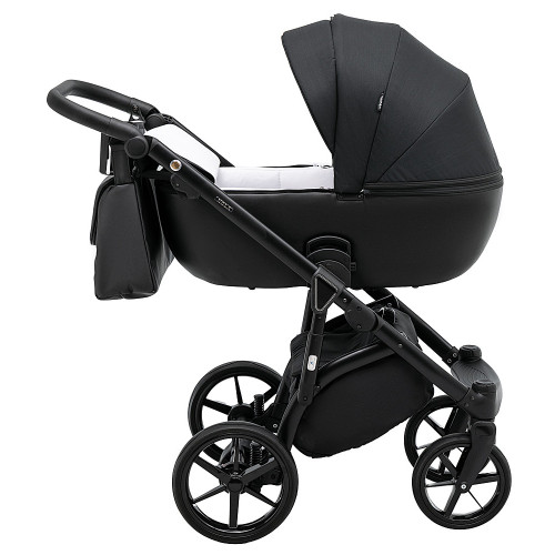Коляска 2 в 1 Adamex Nola PS-1 чорний — 14980 Коляска 2 в 1 Adamex Nola PS-1 чорний — 14980