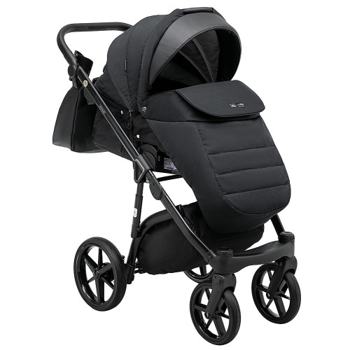 Коляска 2 в 1 Adamex Nola PS-1 чорний — 14980 Коляска 2 в 1 Adamex Nola PS-1 чорний — 14980