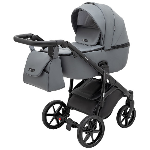 Коляска 2 в 1 Adamex Nola Eco SA-32 сірий — 14992