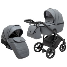 Коляска 2 в 1 Adamex Nola Eco SA-32 серый