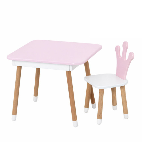 Дитячий стіл у комплекті зі стільчиком (06-025R-BOX)