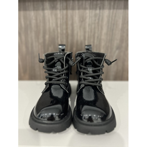 Детские сапожки для девочки, демисезон, черные, 26-30р (0831-15) — 20876