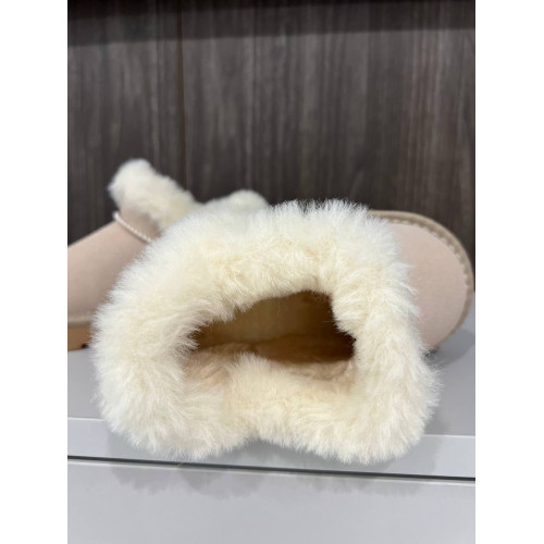 Детские туфли Угги с мехом, светло-розовые, 31-36р (0831-21) — 20857 Детские туфли Угги с мехом, светло-розовые, 31-36р (0831-21) — 20857