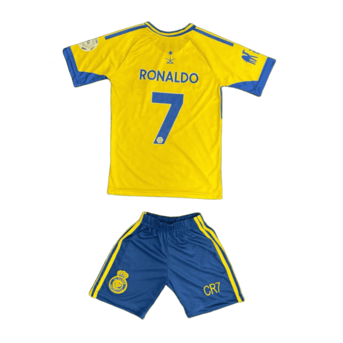 Дитяча футбольна форма Аль Наср з написом Роналдо (Ronaldo), сезон 2024-2025 року (56789821) — 20001