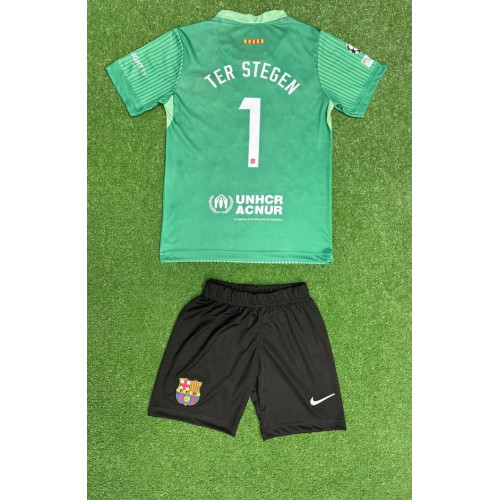 Дитяча футбольна форма Барселона з написом Ter Stegen сезон 2023-2024 року (5676006) — 20318 Дитяча футбольна форма Барселона з написом Ter Stegen сезон 2023-2024 року (5676006) — 20318