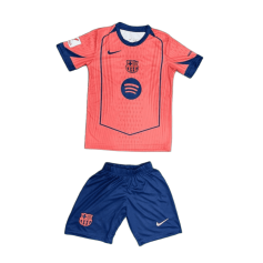 Дитяча футбольна форма Барселона з написом Raphinha сезон 2024-2025 року (5678985)