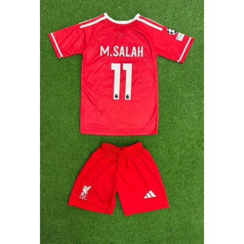 Детская футбольная форма Ливерпуль с надписью M. Salah сезон 2024-2025 года (56789580) — 20294