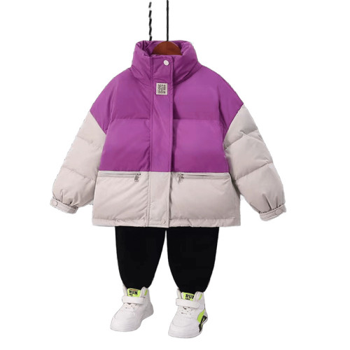 Дитяча тепла куртка 004-11 рожева