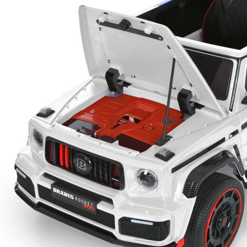 Детский электромобиль джип Bambi Racer музыка, свет, р/к 2,4G, белый (M 6257EBLR-1) — 25155 Детский электромобиль джип Bambi Racer музыка, свет, р/к 2,4G, белый (M 6257EBLR-1) — 25155