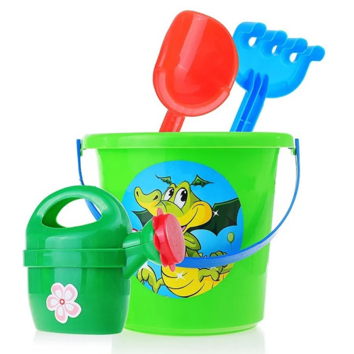 Ігровий набір для пісочниці Doloni Toys з відерцем (013555)